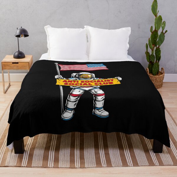 Item preview, Anti Socialist Social Club Patriotic Conservative Humor designed and sold by Redgiant87x.