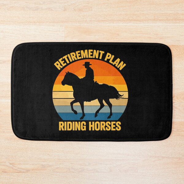Item preview, Yes I Do Have A Retirement Plan - Funny Horse Riding Dad Grandpa Art designed and sold by BendyBeasts.