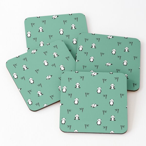Item preview, Cute Panda Pattern Print | Baby Panda Fabric Design | Kawaii Panda Kids Gift designed and sold by DigitalChickHub.