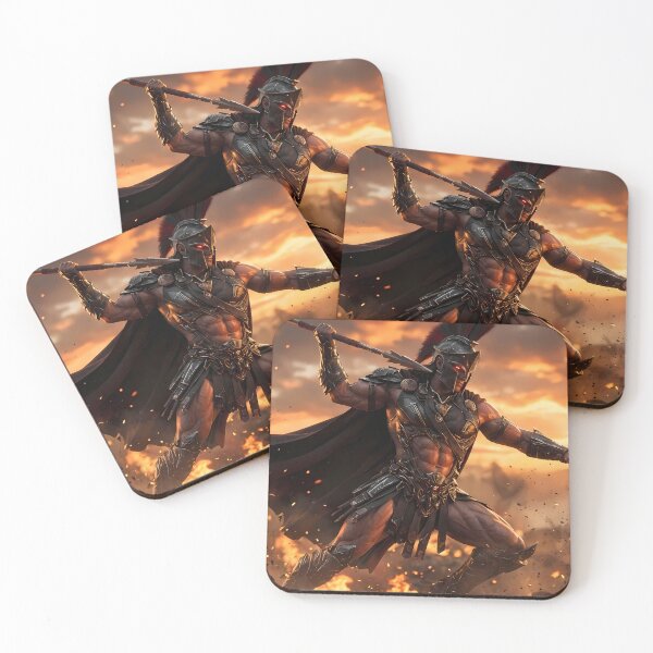 Item preview, Epic Spartan Warrior Spear Battle designed and sold by GalleryBrisArt.