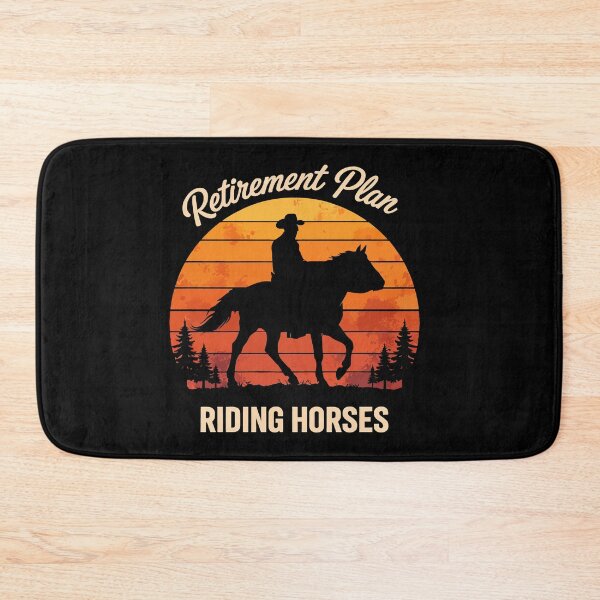 Item preview, Yes I Do Have A Retirement Plan - Funny Horse Riding Dad Grandpa Art designed and sold by BendyBeasts.