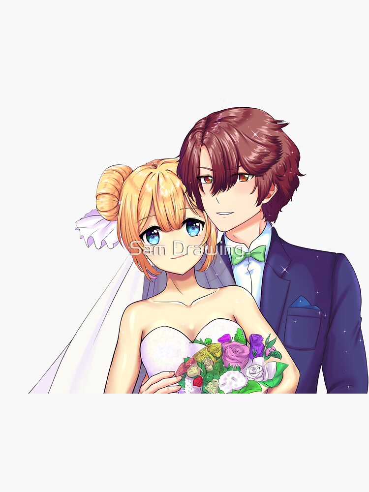 Sweet Young Wedding Couple, anime sweet couple HD wallpaper | Pxfuel