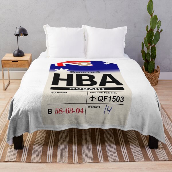 Item preview, Hobart (HBA) Tasmania, Australia Airline Luggage Tag designed and sold by travelwitheric.