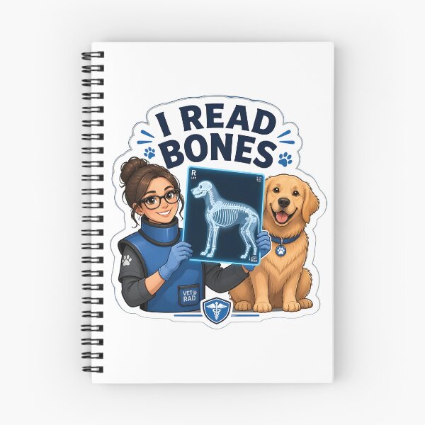 Item preview, I Read Bones – Veterinary Radiologist Funny X-Ray Vet Design designed and sold by Bettybee00.