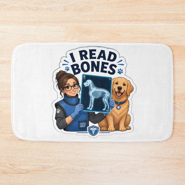 Item preview, I Read Bones – Veterinary Radiologist Funny X-Ray Vet Design designed and sold by Bettybee00.