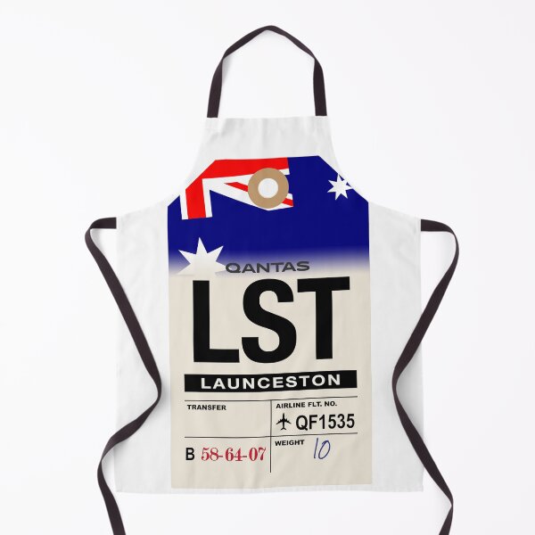 Item preview, Launceston (LST) Tasmania, Australia Airline Luggage Tag designed and sold by travelwitheric.