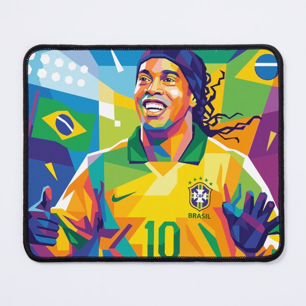 Item preview, The Legendary No 10 Brasil Ronaldinho WPAP Art designed and sold by mazyoy.