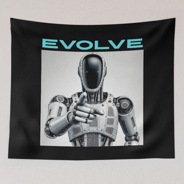 Item preview, Humanoid Robot Evolution T-Shirt | Future of AI & Human Innovation designed and sold by TEEJAMBOREE.