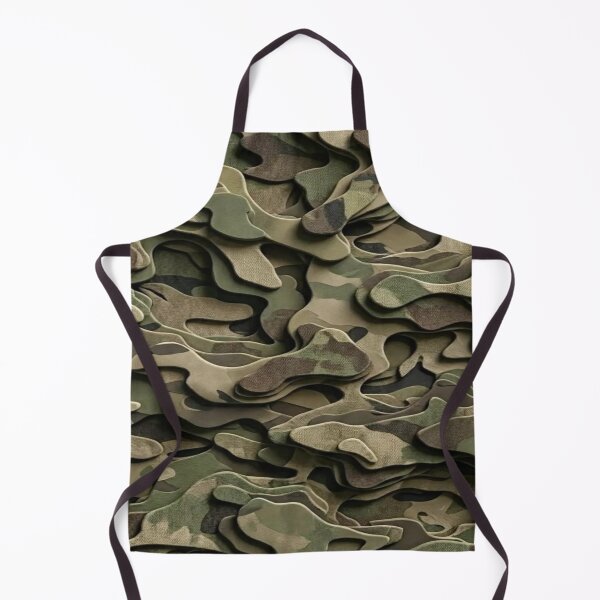 Item preview, 3D Relief Camouflage - Textured Woodland Military Pattern with Depth Effect designed and sold by RAYBIL.