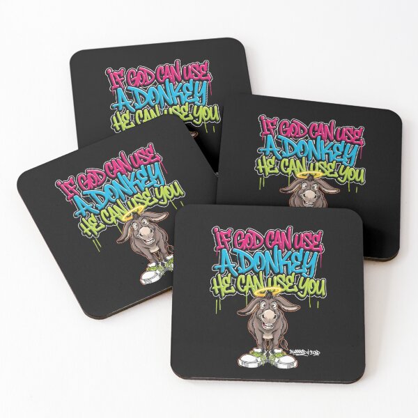 Item preview, If God Can Use A Donkey He Can Use You Funny Catholic Bible Humor designed and sold by Redgiant87x.