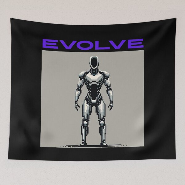 Item preview, Humanoid Robot Evolution T-Shirt | Future of AI & Human Innovation designed and sold by TEEJAMBOREE.