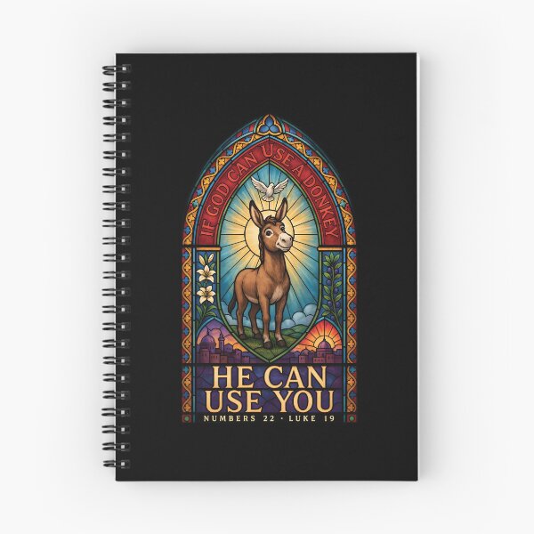 Item preview, If God Can Use A Donkey He Can Use You Biblical Religious Humor for Jesus Followers designed and sold by Redgiant87x.