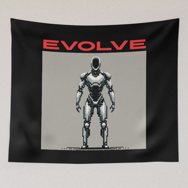 Item preview, Humanoid Robot Evolution T-Shirt | Future of AI & Human Innovation designed and sold by TEEJAMBOREE.