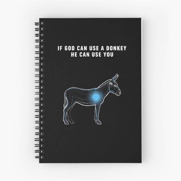 Item preview, If God Can Use A Donkey He Can Use You Christian Bible Story Funny designed and sold by Redgiant87x.