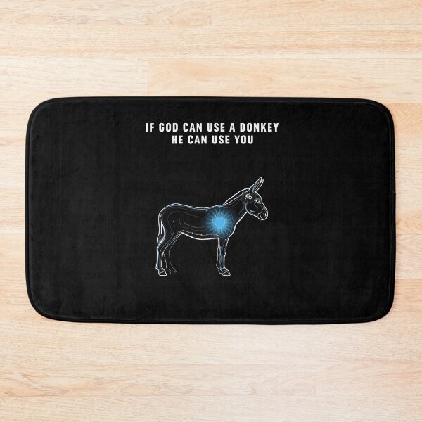 Item preview, If God Can Use A Donkey He Can Use You Christian Bible Story Funny designed and sold by Redgiant87x.