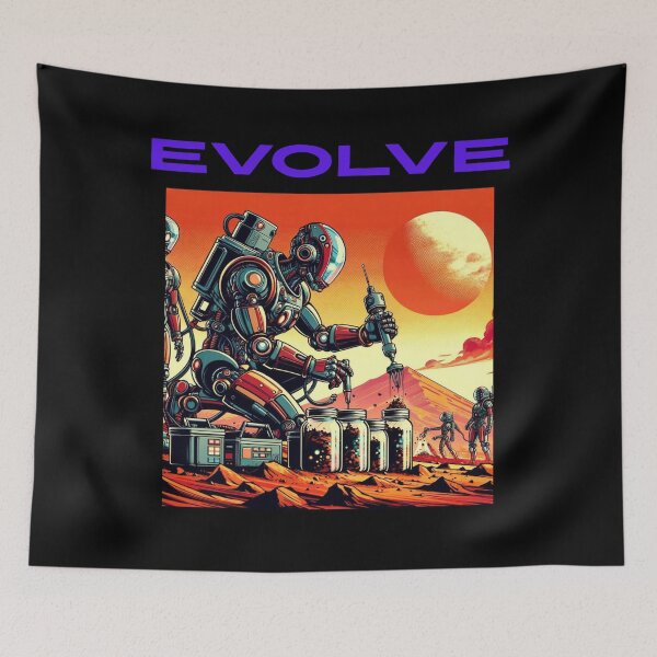 Item preview, Humanoid Robot Evolution T-Shirt | Future of AI & Human Innovation designed and sold by TEEJAMBOREE.