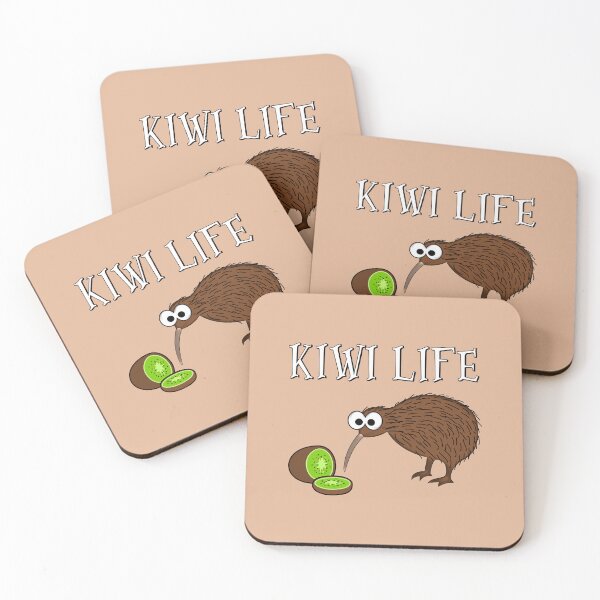 Item preview, Kiwi Life (on Tan) designed and sold by PawsitiveMum3.