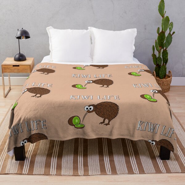 Item preview, Kiwi Life (on Tan) designed and sold by PawsitiveMum3.