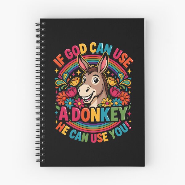 Item preview, If God Can Use A Donkey He Can Use You Funny Religious Humor for Church Friends designed and sold by Redgiant87x.