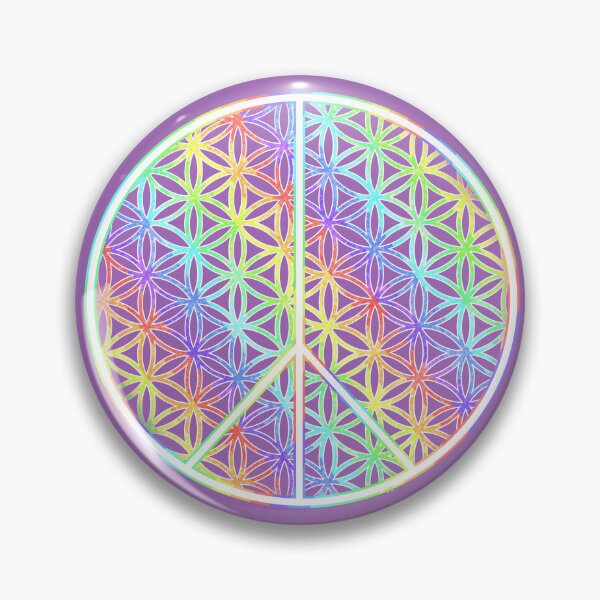 Item preview, Flower of life and peace designed and sold by Vampirebunnystu.