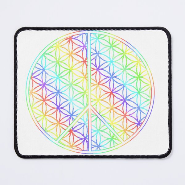 Item preview, Flower of life and peace designed and sold by Vampirebunnystu.