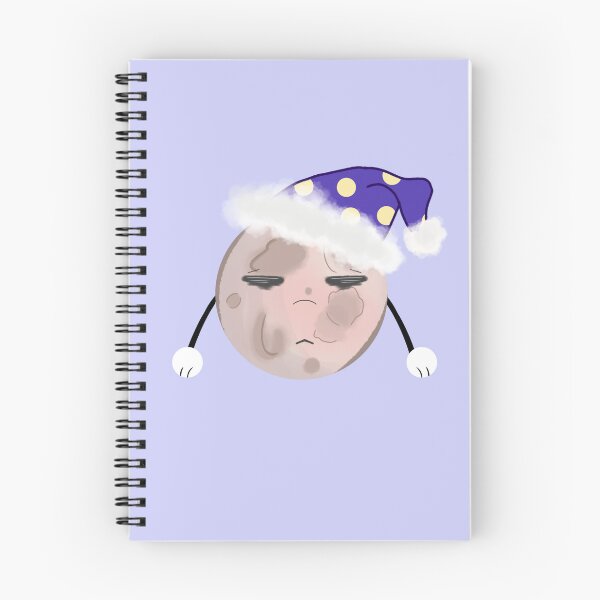 Item preview, Cute Sleepy Moon Illustration designed and sold by Spaced out studio.