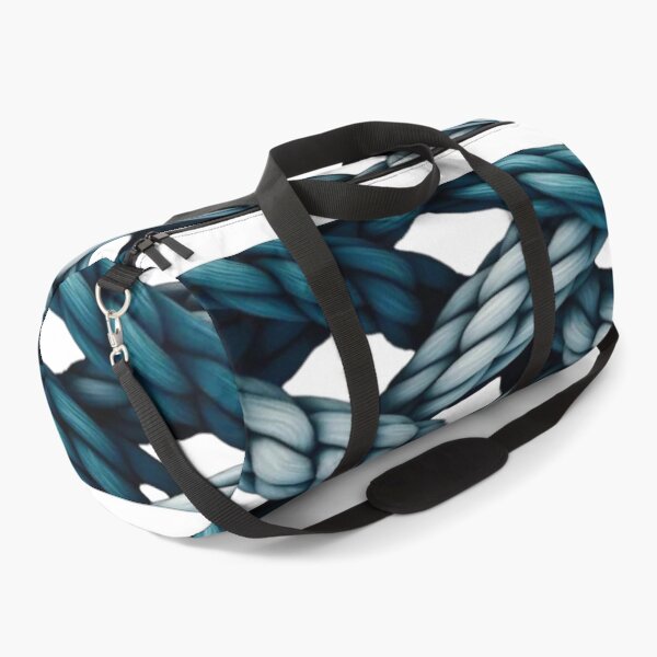 Item preview, Blue Braided Rope Pattern - Nautical Design & Interlaced 3D Texture designed and sold by RAYBIL.