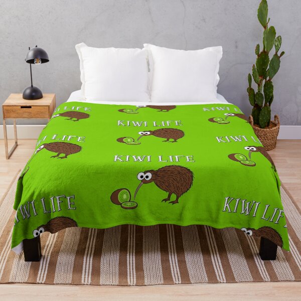 Item preview, Kiwi Life (on Green) designed and sold by PawsitiveMum3.