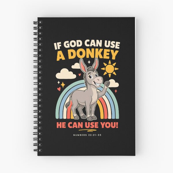 Item preview, If God Can Use A Donkey He Can Use You Christian for Jesus Believers designed and sold by Redgiant87x.