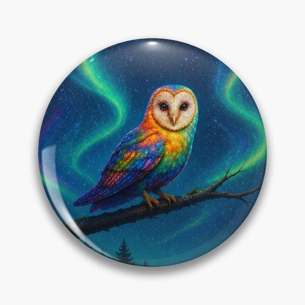 Item preview, Aurora Boreowlis designed and sold by PurrfectWhisper.