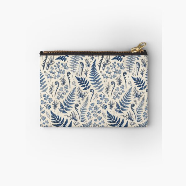 Item preview, Maidenhair Fern Cyanotype Pattern designed and sold by VerdantStudio.