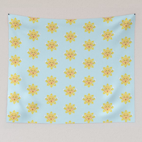Item preview, Cute Happy Sun Illustration designed and sold by Spaced out studio.