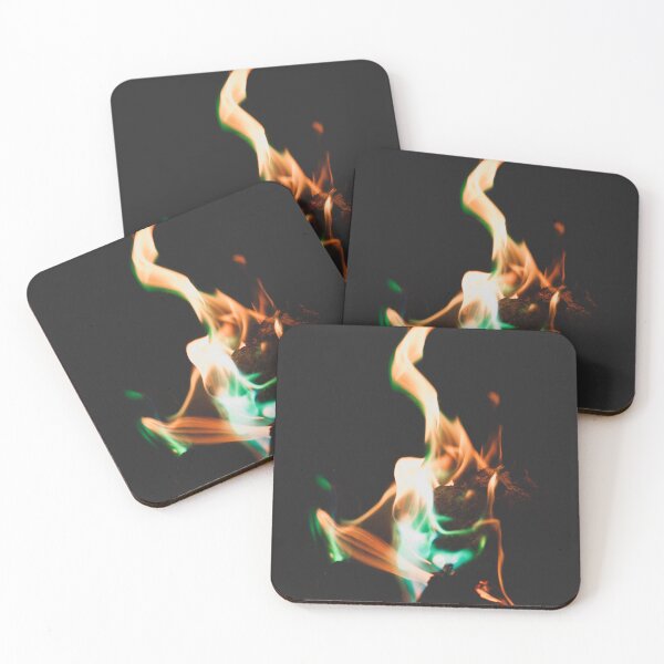 Item preview, Emerald flames designed and sold by IZ Visuals.