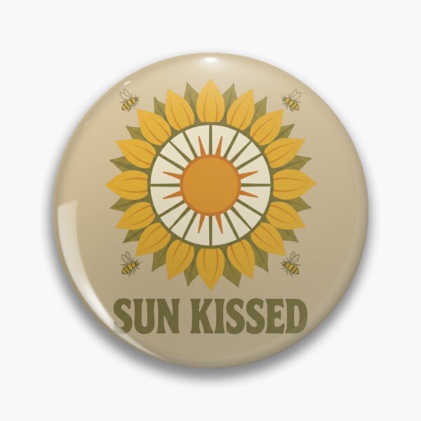 Item preview, Sun Kissed – Vintage Sunflower & Bees Retro Botanical Illustration designed and sold by artscreat.