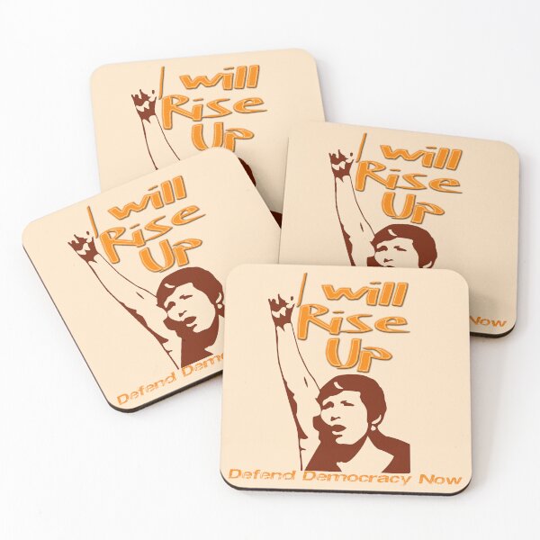 Item preview, I will Rise Up- Defend Democracy Now! designed and sold by PromoteProgress.