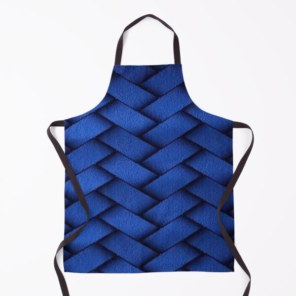 Item preview, Royal Blue Braided Pattern - Elegant 3D Texture with Interlaced Relief designed and sold by RAYBIL.