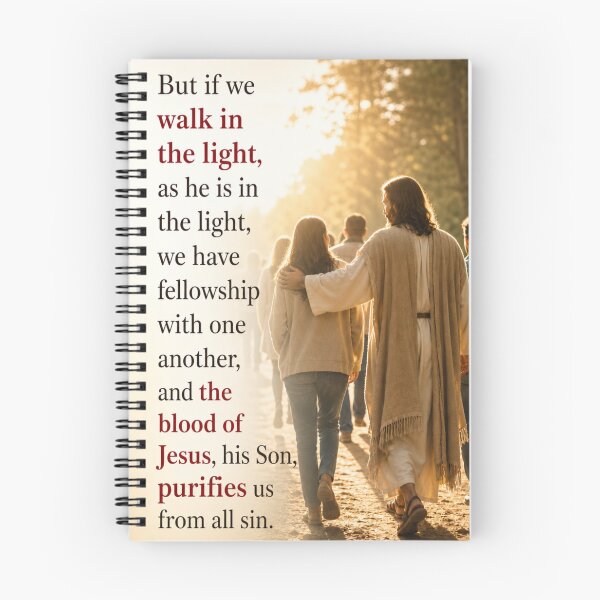 Item preview, 1 John 1:7 NIV - v1 - JCTRUTHER designed and sold by JCTRUTHERshop.