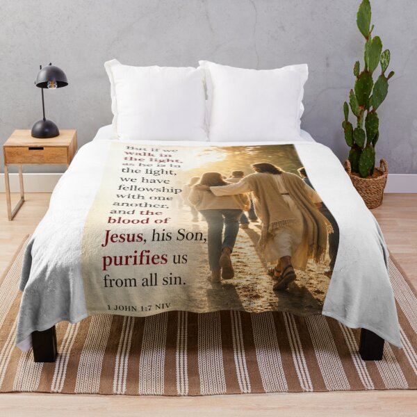 Item preview, 1 John 1:7 NIV - v1 - JCTRUTHER designed and sold by JCTRUTHERshop.
