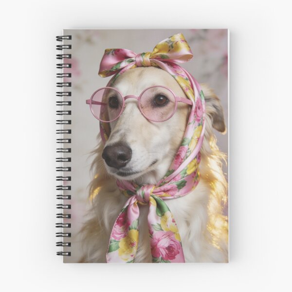Item preview, Funny Golden Retriever Portrait Pet Lover Gift Cute Dog Illustration Vintage Inspired Animal Artwork Pink Cottage Style Gift For Dog Lovers designed and sold by Kzara Visual.