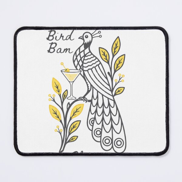 Item preview, Mahjong Bam Bird Tile Player Cheers Martini Cocktails Design designed and sold by rachid-elmesafy.