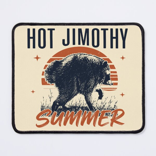 Item preview, Jimothy Raccoon Owns Summer With Chaotic Sunset Energy designed and sold by FreshVibe Prints.