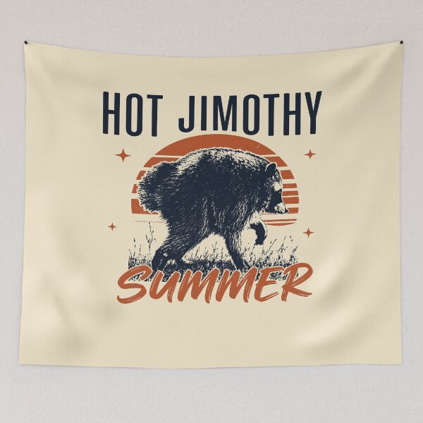 Item preview, Jimothy Raccoon Owns Summer With Chaotic Sunset Energy designed and sold by FreshVibe Prints.