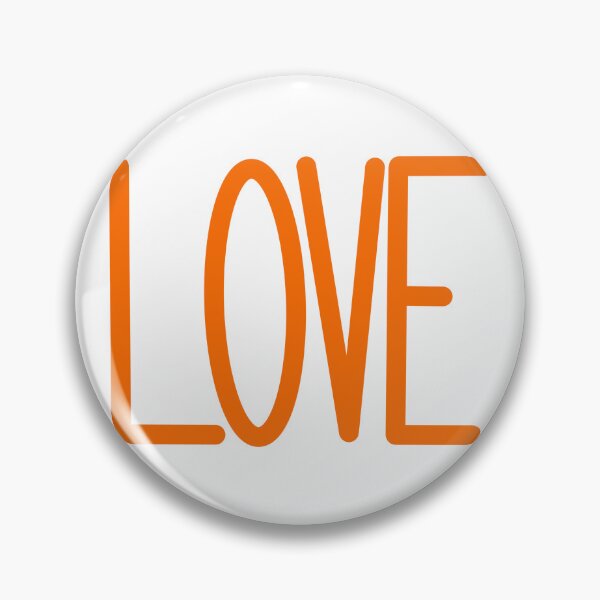 Item preview, LOVE in Orange Letters designed and sold by allie-honigford.