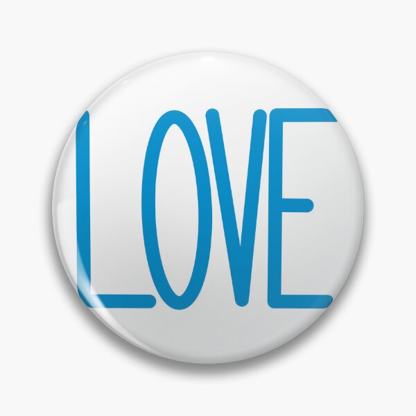 Item preview, LOVE in Blue Letters designed and sold by allie-honigford.