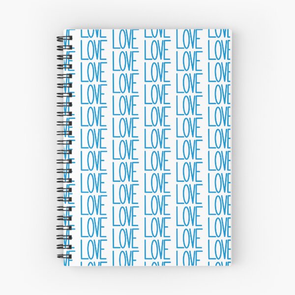 Item preview, LOVE in Blue Letters designed and sold by allie-honigford.