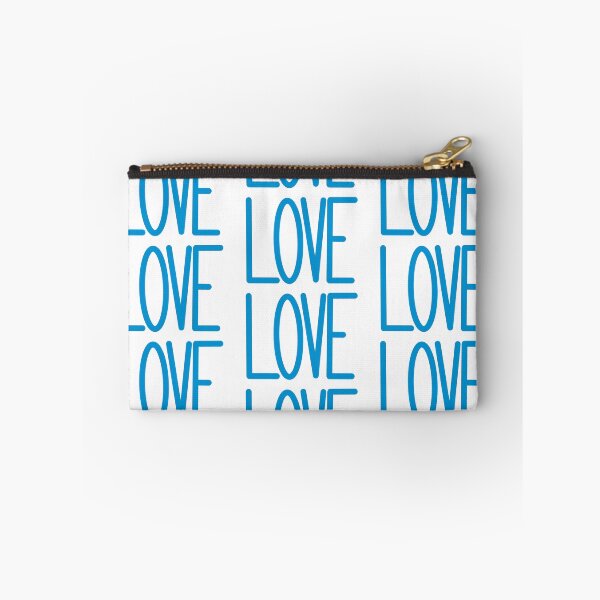Item preview, LOVE in Blue Letters designed and sold by allie-honigford.