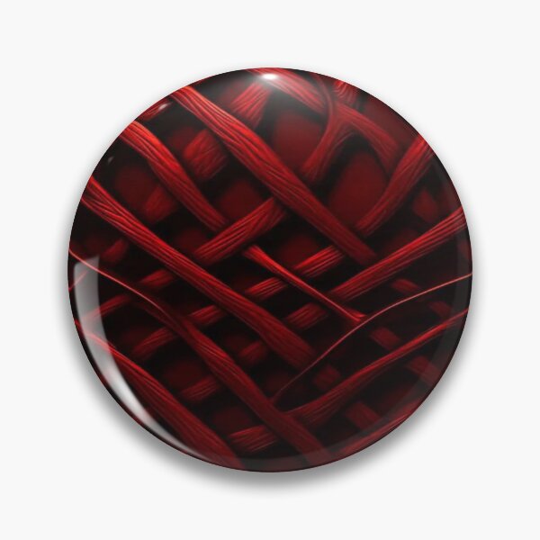 Item preview, Blood Red Weave - 3D Interlaced Organic Pattern on Black Background designed and sold by RAYBIL.