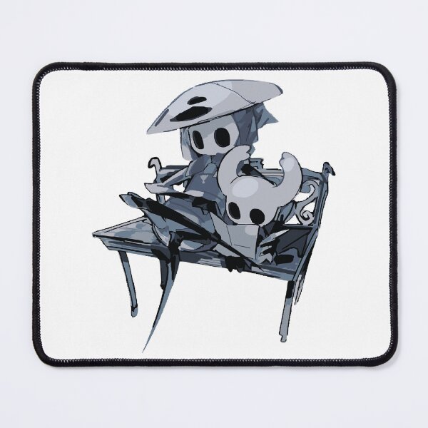 Item preview, The Knight Resting on a Bench | Hollow Knight | Peaceful Indie Game Artwork designed and sold by DawnColony.