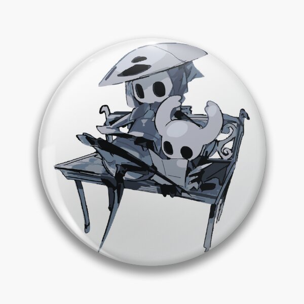 Item preview, The Knight Resting on a Bench | Hollow Knight | Peaceful Indie Game Artwork designed and sold by DawnColony.