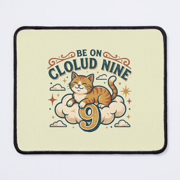Item preview, Be on cloud nine - Happy cat designed and sold by ParadoxParadox.
